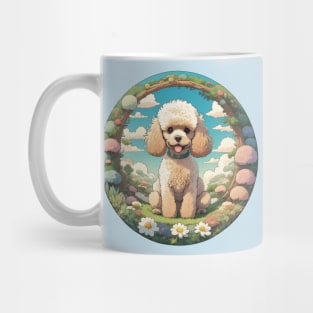 Toy Poodle Garden Mug